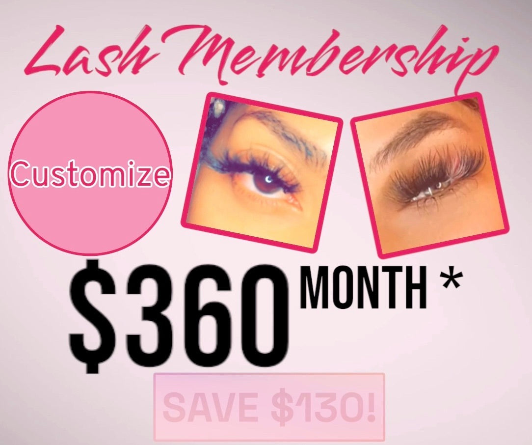 Custom Lash Extension Membership