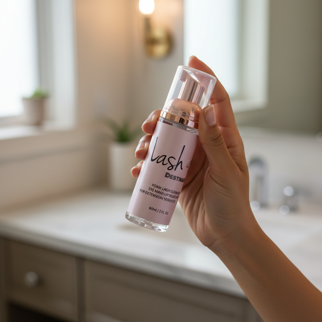 LashDestination Professional Foam Lash Cleanser and Makeup Remover