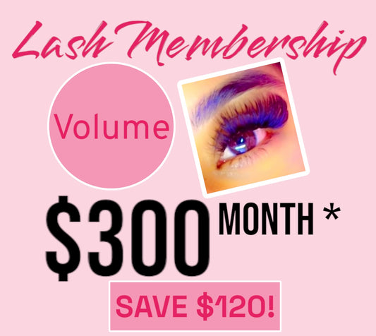 Volume Lash Extension Membership