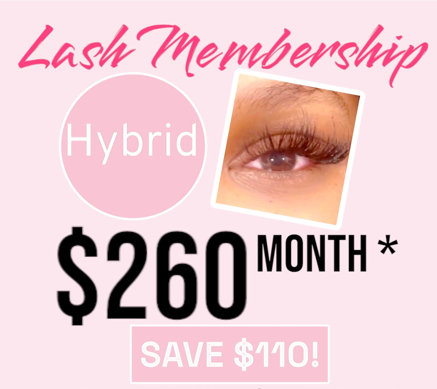 Hybrid Lash Extension Membership